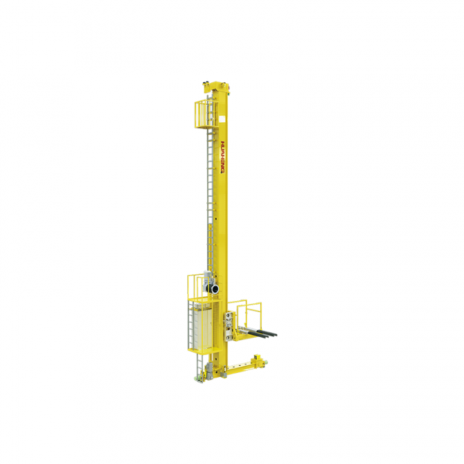 Single column stacker