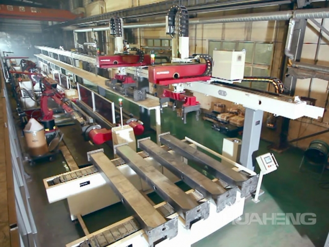 Car lift production line